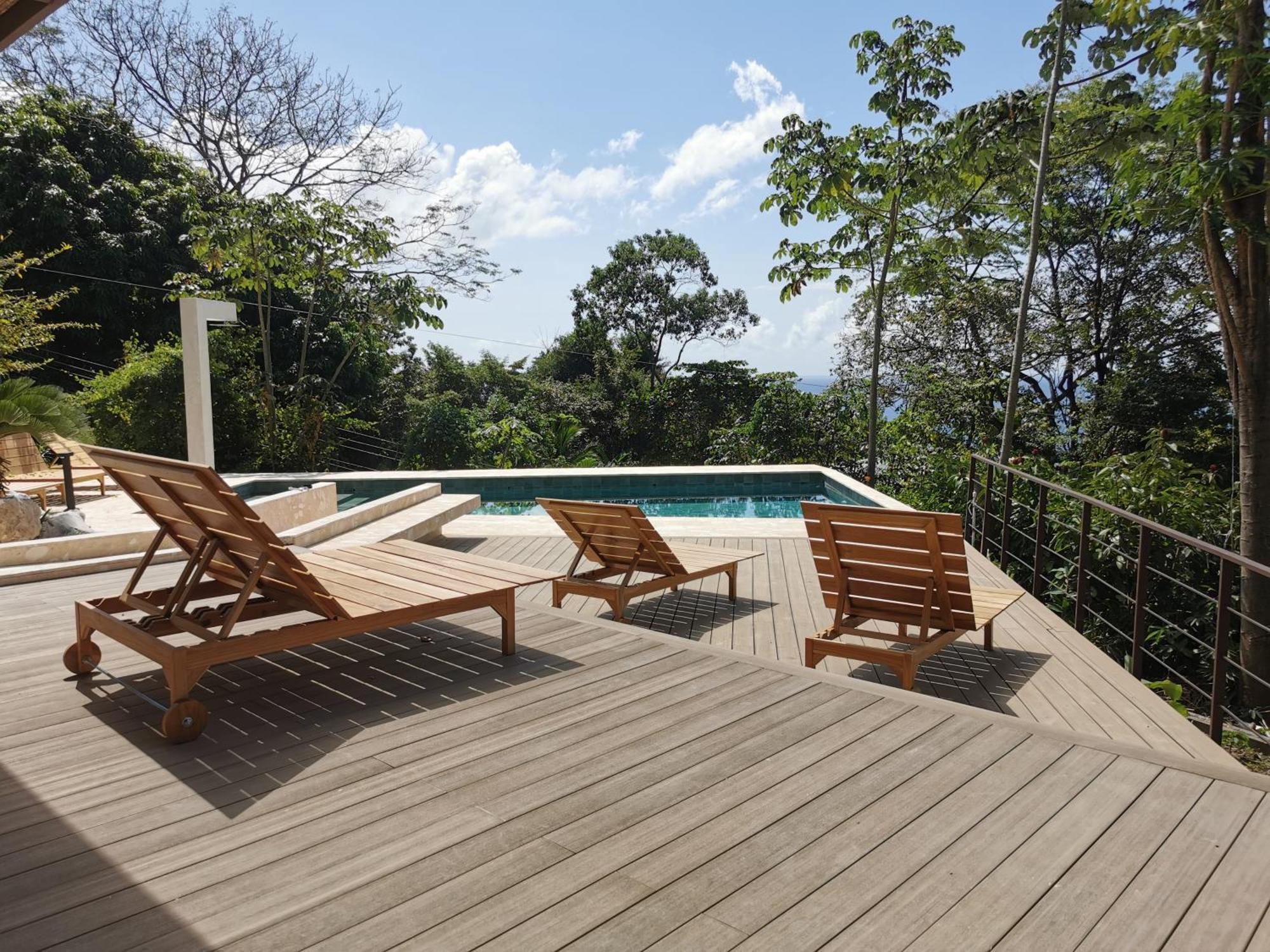 Casa Luna - Private Suites With Ocean View, Pool, Ac, Wifi Playa Santa Teresa  Kültér fotó